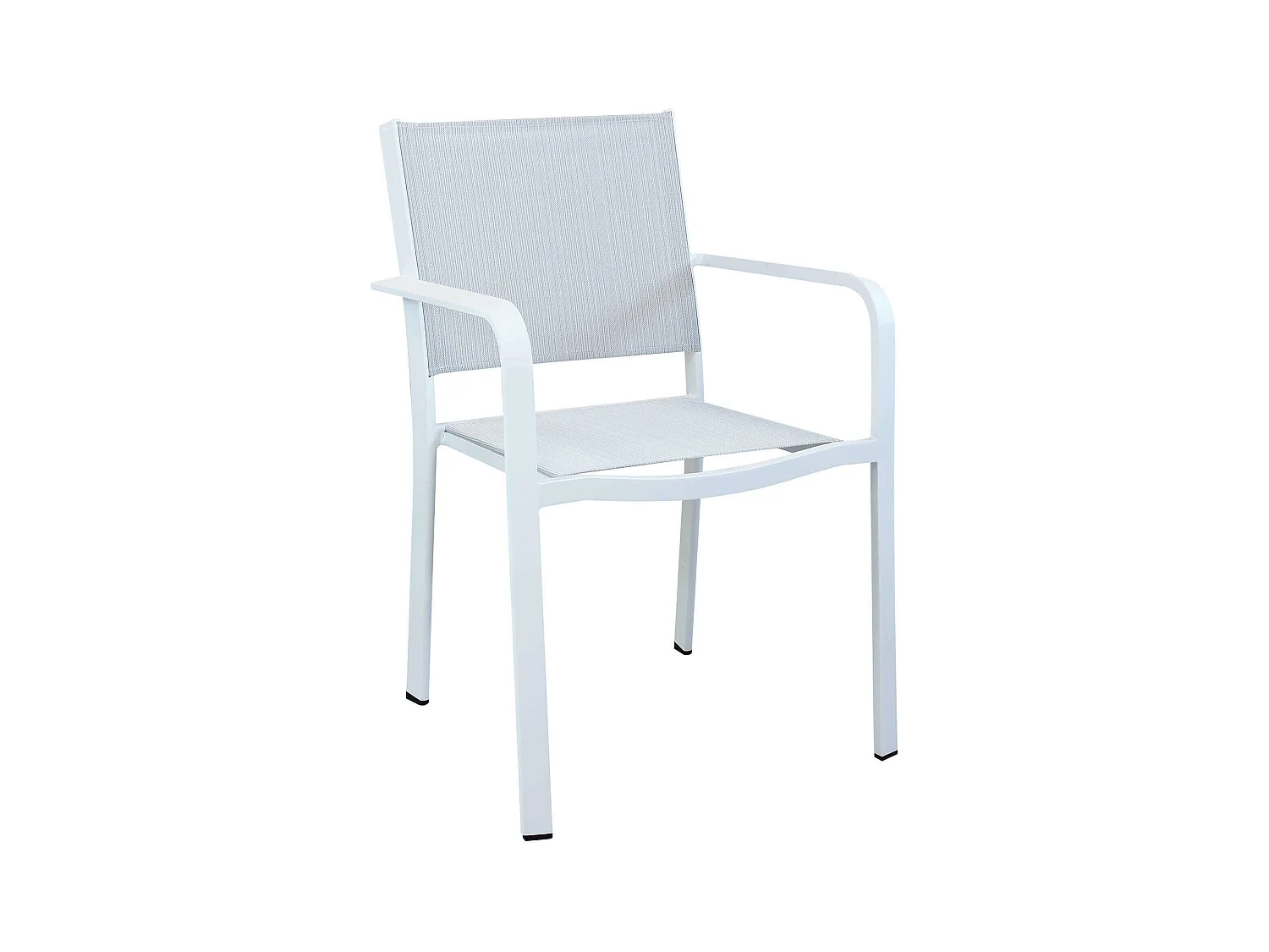 MilaniHome.it - Poltrona Impilabile In Alluminio Bianco Da Esterno Giardino, Per Ristorante Agriturismo Albergo Hoteldi coloreBianco