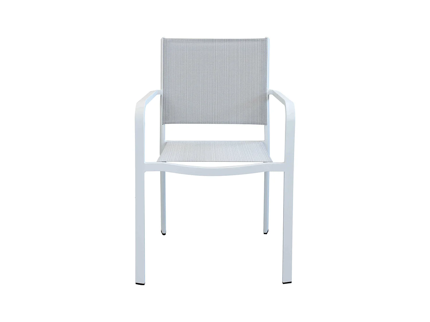 MilaniHome.it - Poltrona Impilabile In Alluminio Bianco Da Esterno Giardino, Per Ristorante Agriturismo Albergo Hoteldi coloreBianco