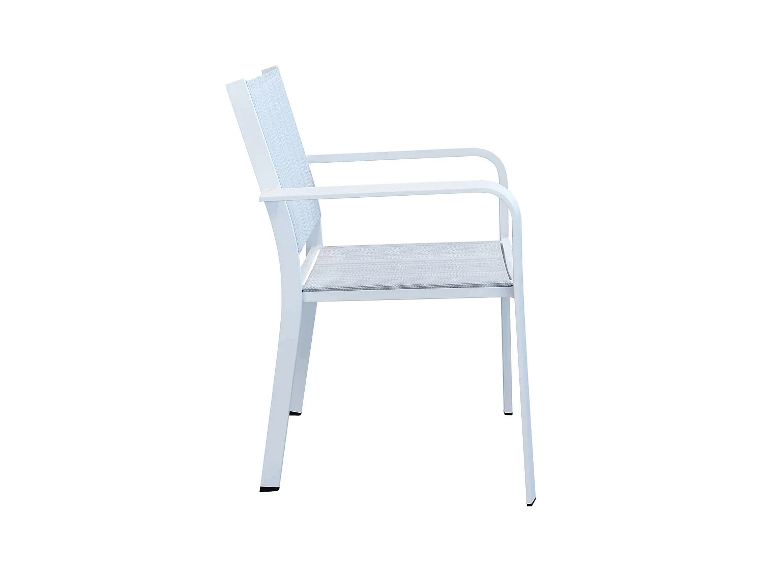 MilaniHome.it - Poltrona Impilabile In Alluminio Bianco Da Esterno Giardino, Per Ristorante Agriturismo Albergo Hoteldi coloreBianco