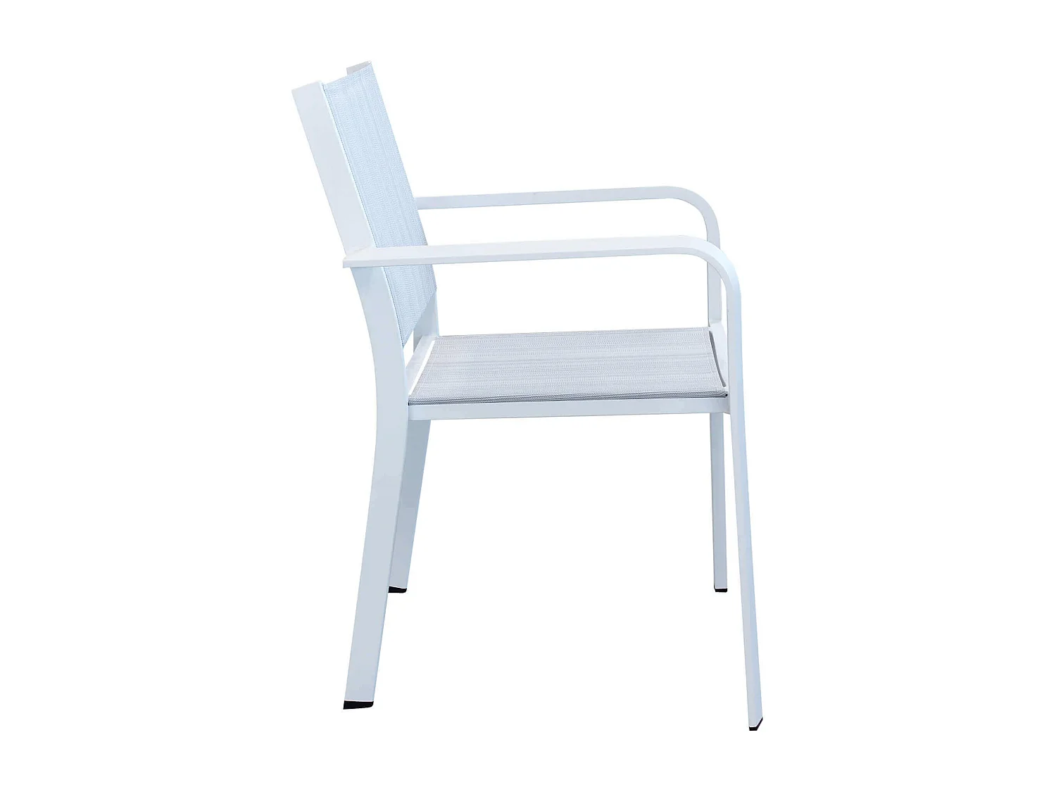 MilaniHome.it - Poltrona Impilabile In Alluminio Bianco Da Esterno Giardino, Per Ristorante Agriturismo Albergo Hoteldi coloreBianco