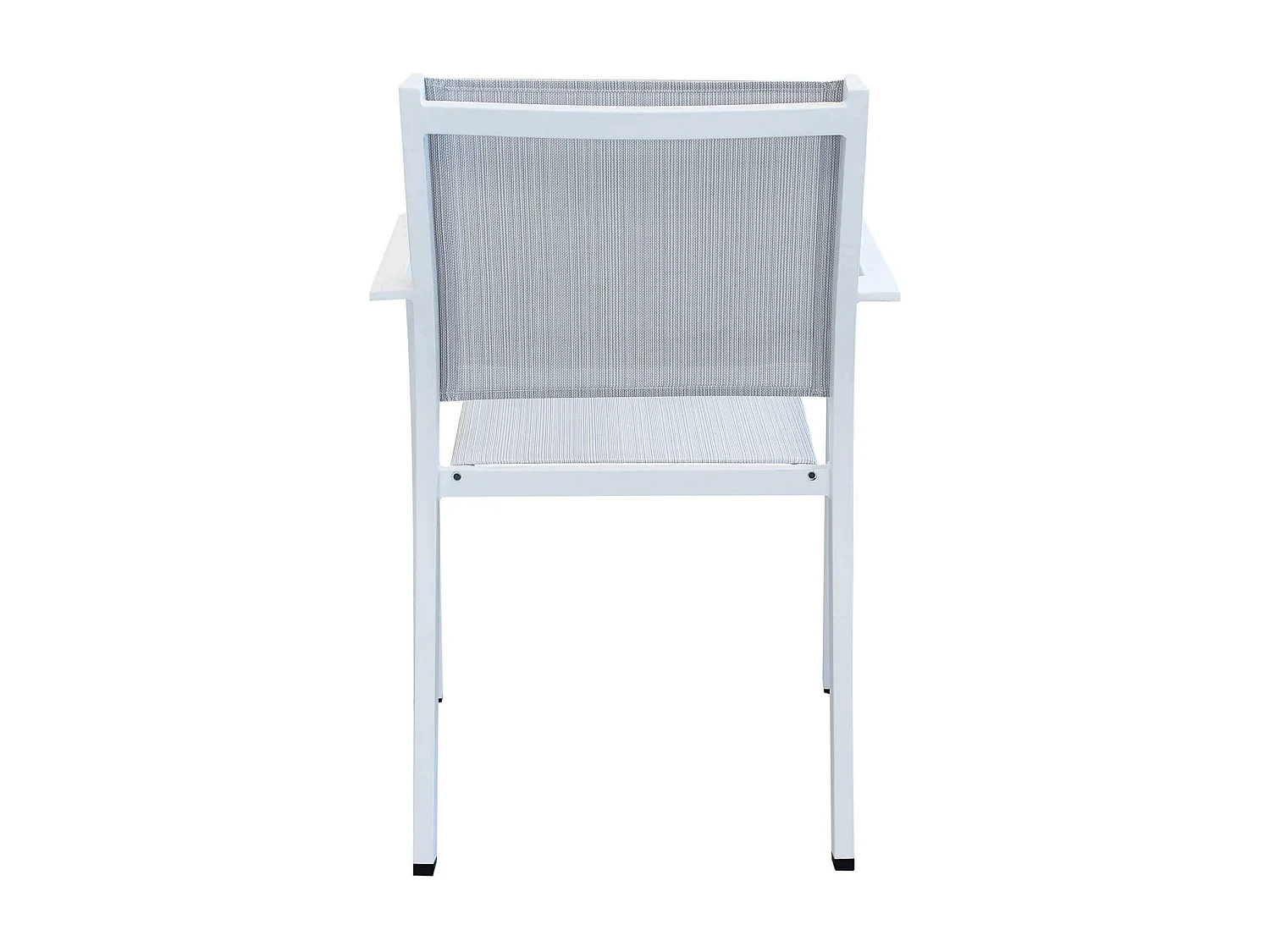 MilaniHome.it - Poltrona Impilabile In Alluminio Bianco Da Esterno Giardino, Per Ristorante Agriturismo Albergo Hoteldi coloreBianco