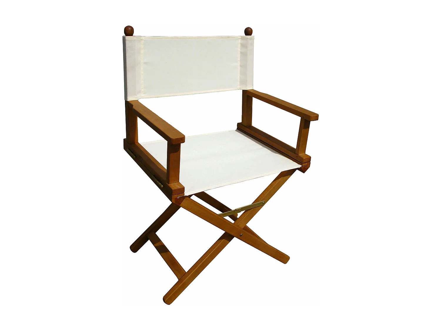 MilaniHome.it - Poltrona Sedia Regista In Legno Di Acacia Per Esterno Giardino Portico Ristorante Bar Hotel Albergo Agriturismodi coloreMarrone