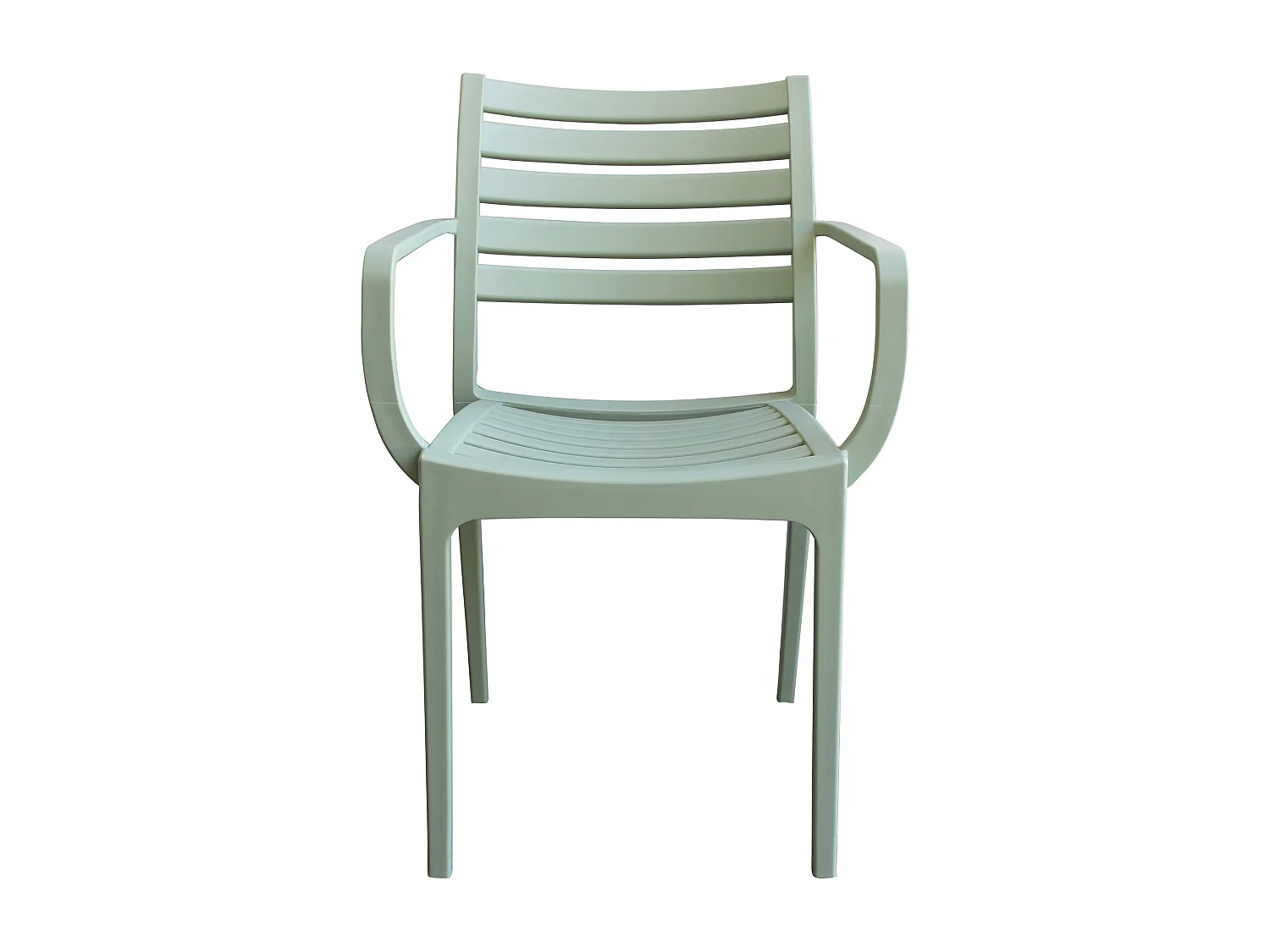 MilaniHome.it - Poltrona in plastica per esterno giardino interno sala da pranzo colorata polipropilenedi coloreVerde