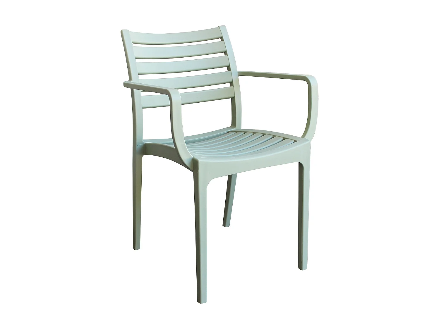 MilaniHome.it - Poltrona in plastica per esterno giardino interno sala da pranzo colorata polipropilenedi coloreVerde