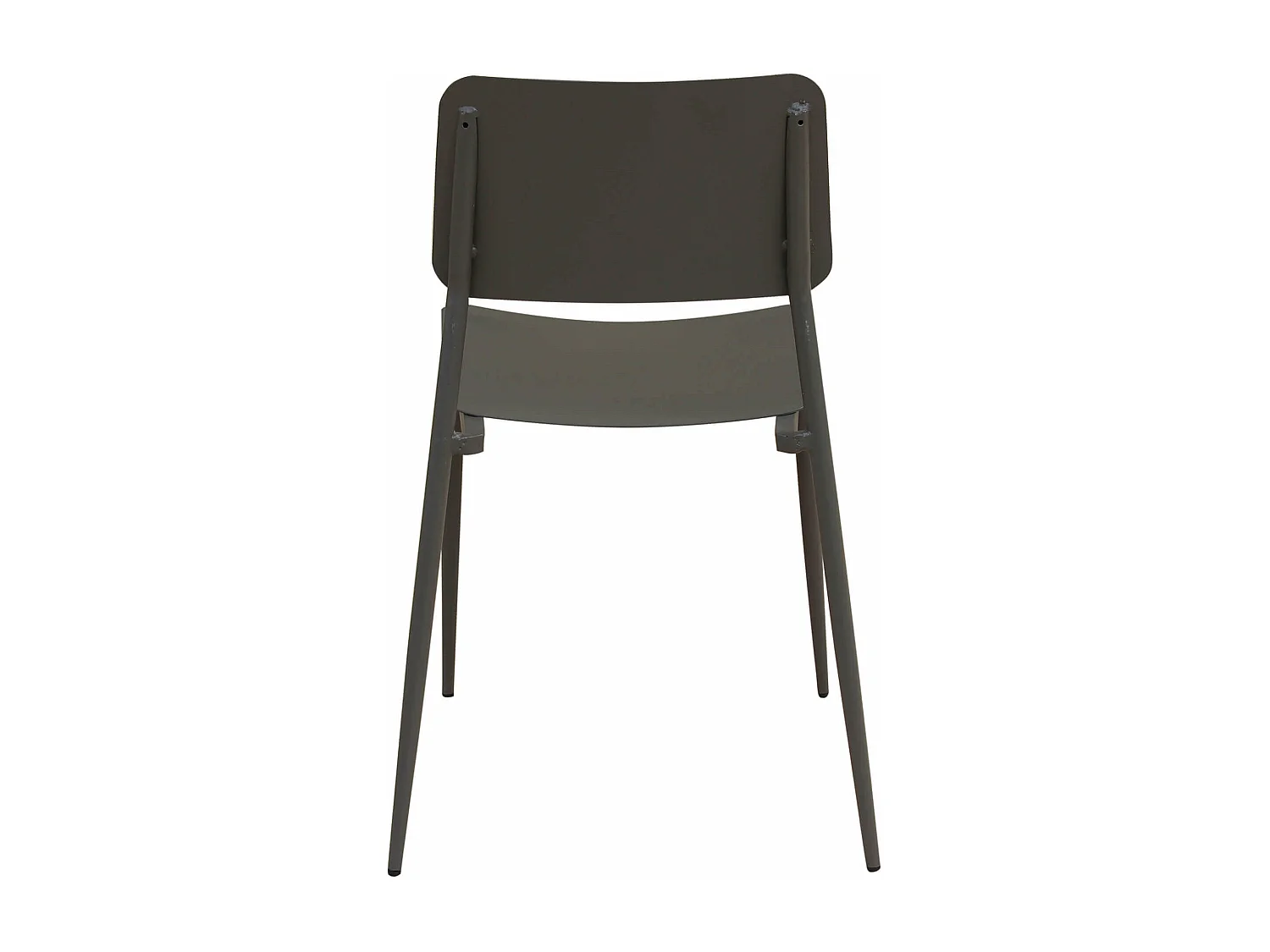 MilaniHome.it - Poltrona Sedia In Metallo Impilabile In Ferro Per Esterno Giardino, Portico, Ristorante, Gelateria Bar Hotel Albergo Colore Taupedi coloreTaupe