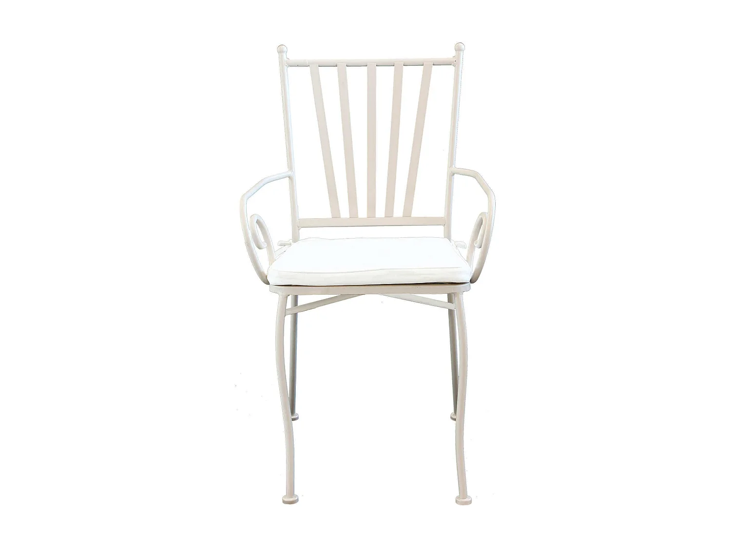 MilaniHome.it - Poltrona In acciaio Tortora Con Cuscino Per Esterno Giardino, Portico, Ristorante, Gelateria Bar Hotel Albergodi coloreTortora