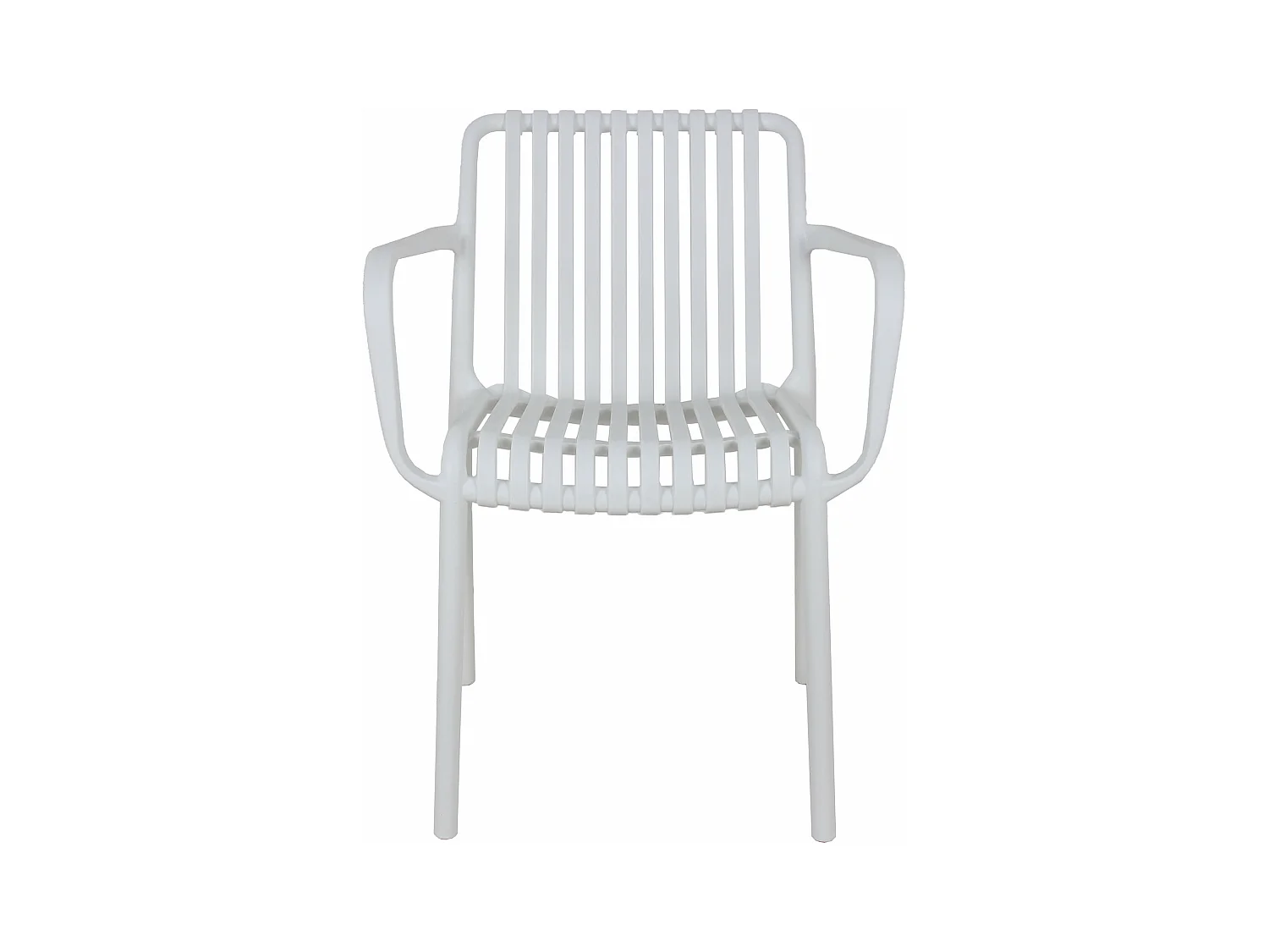 MilaniHome.it - poltrona da giardino in polipropilene di design moderno per giardino di coloreBianco