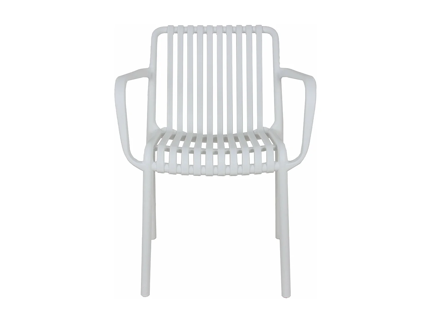 MilaniHome.it - poltrona da giardino in polipropilene di design moderno per giardino di coloreBianco