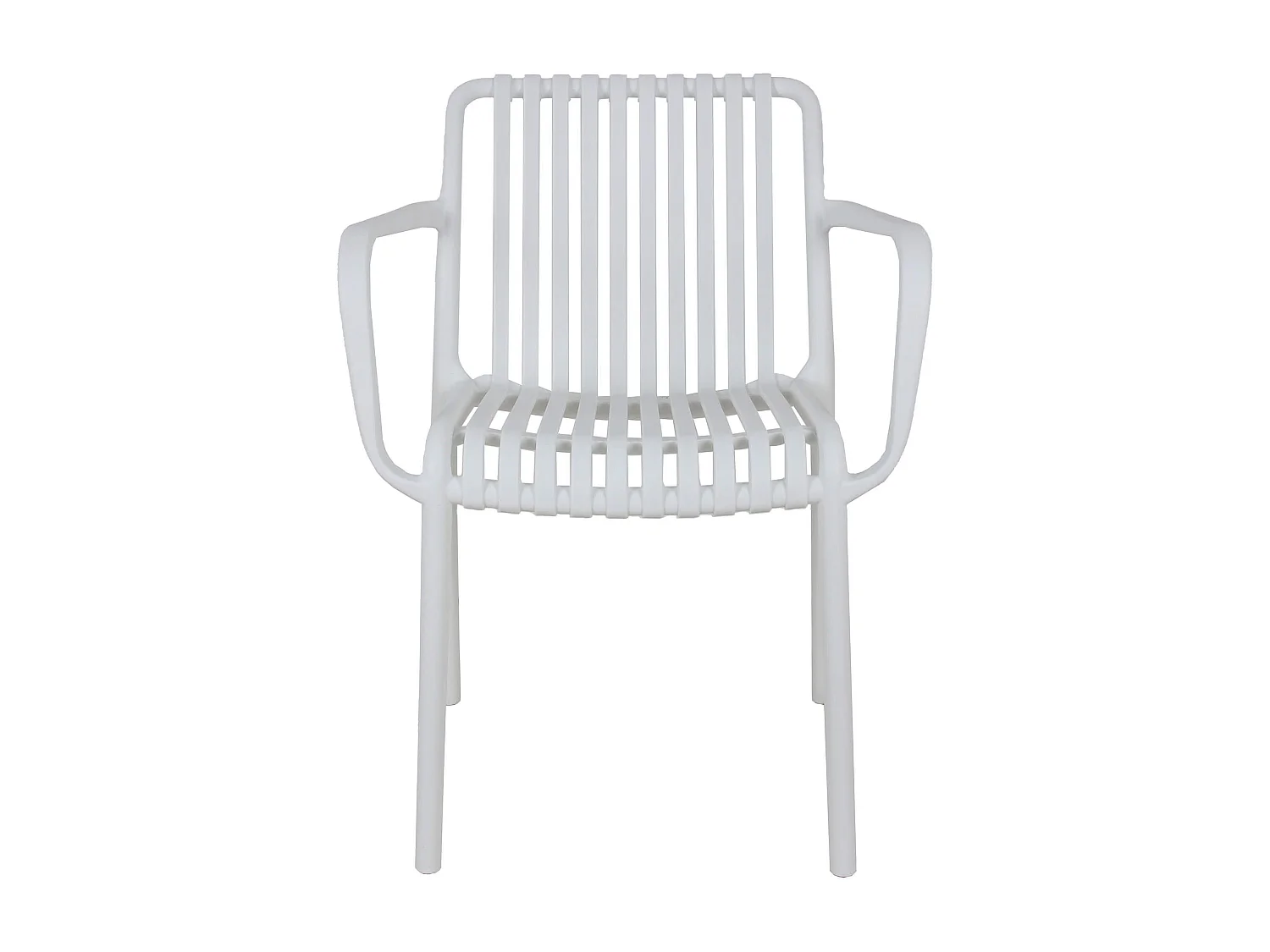 MilaniHome.it - poltrona da giardino in polipropilene di design moderno per giardino di coloreBianco