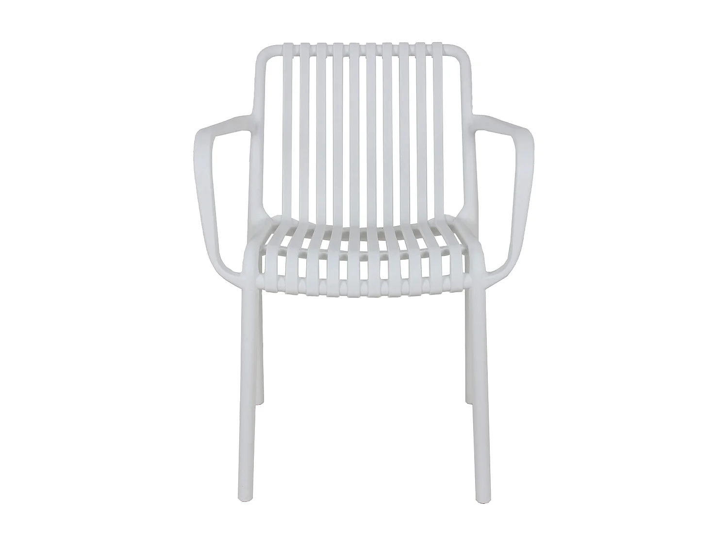 MilaniHome.it - poltrona da giardino in polipropilene di design moderno per giardino di coloreBianco