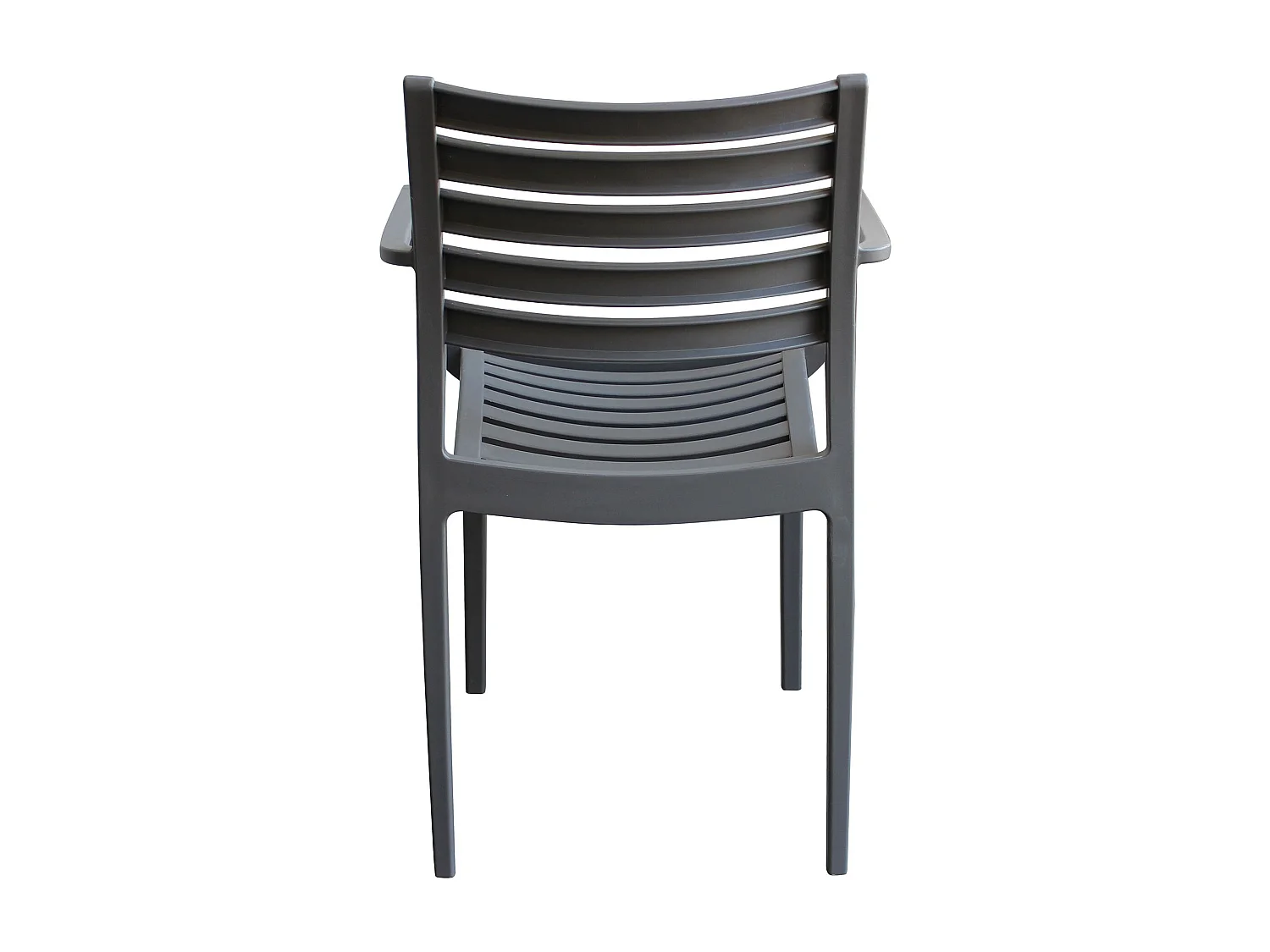 MilaniHome.it - Poltrona in plastica per esterno giardino interno sala da pranzo colorata polipropilenedi coloreTaupe