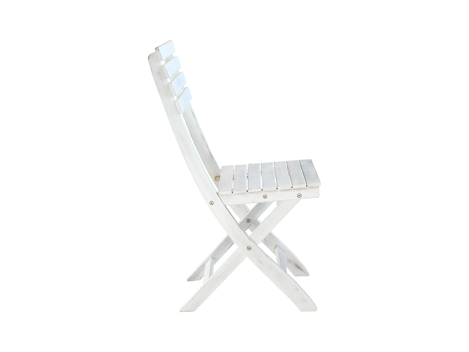 MilaniHome.it - Sedia In Legno Di Acacia Bianca Per Esterno Giardino Portico Ristorante Bar Hotel Albergo Agriturismodi coloreBianco