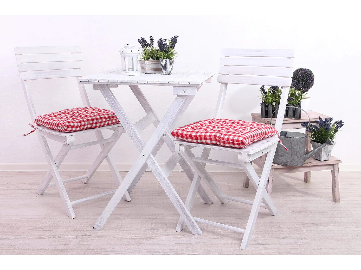 MilaniHome.it - Sedia In Legno Di Acacia Bianca Per Esterno Giardino Portico Ristorante Bar Hotel Albergo Agriturismodi coloreBianco