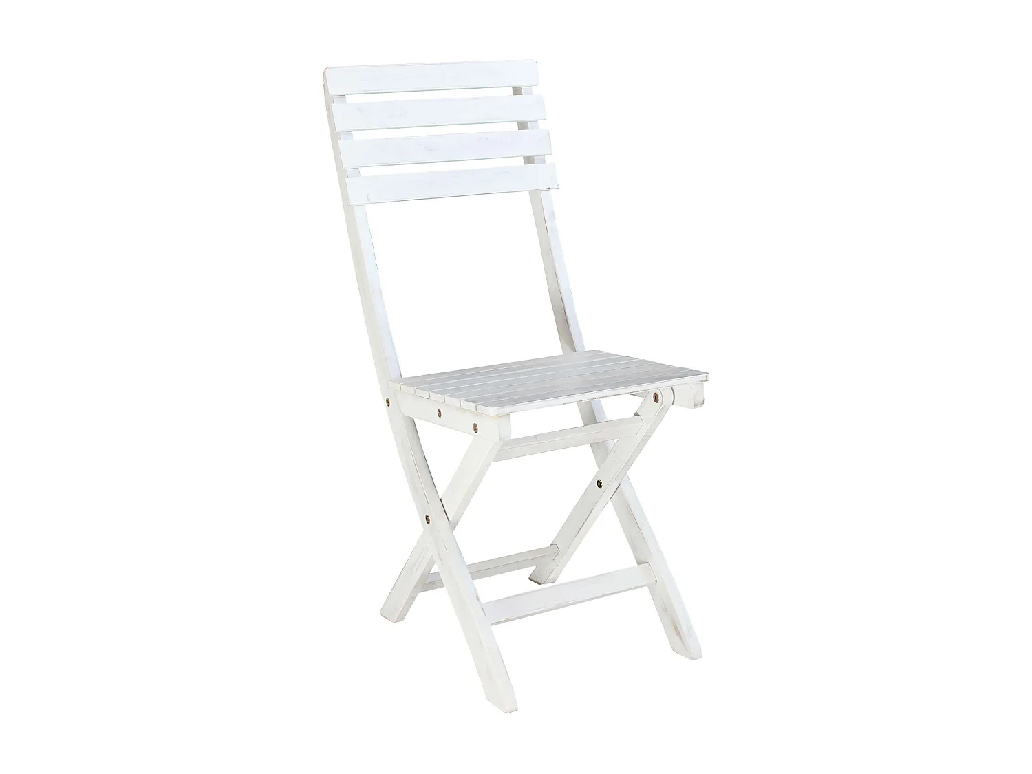 MilaniHome.it - Sedia In Legno Di Acacia Bianca Per Esterno Giardino Portico Ristorante Bar Hotel Albergo Agriturismodi coloreBianco