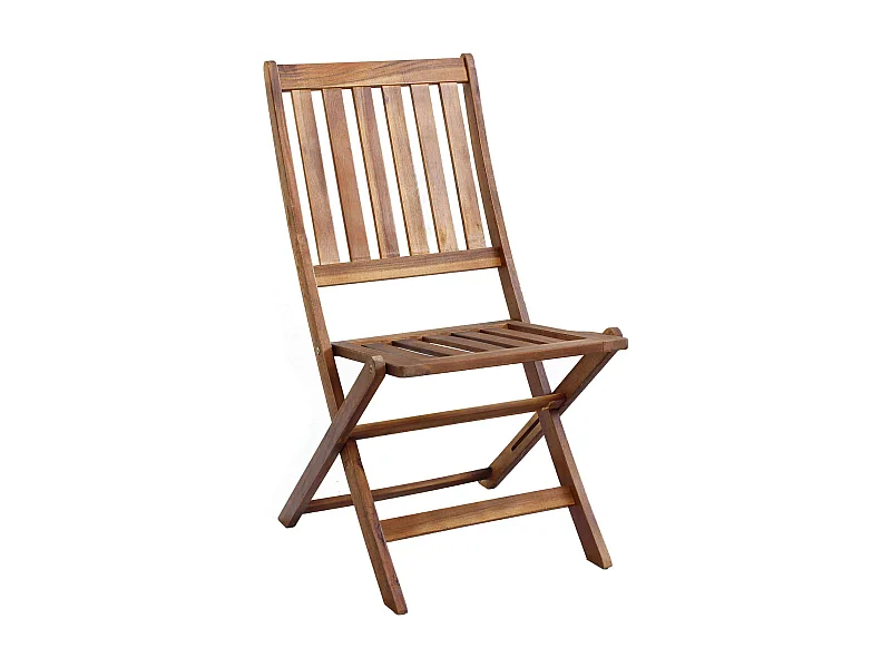 MilaniHome.it - Sedia In Legno Di Acacia Per Esterno Giardino Portico Ristorante Bar Hotel Albergo Agriturismodi coloreMarrone