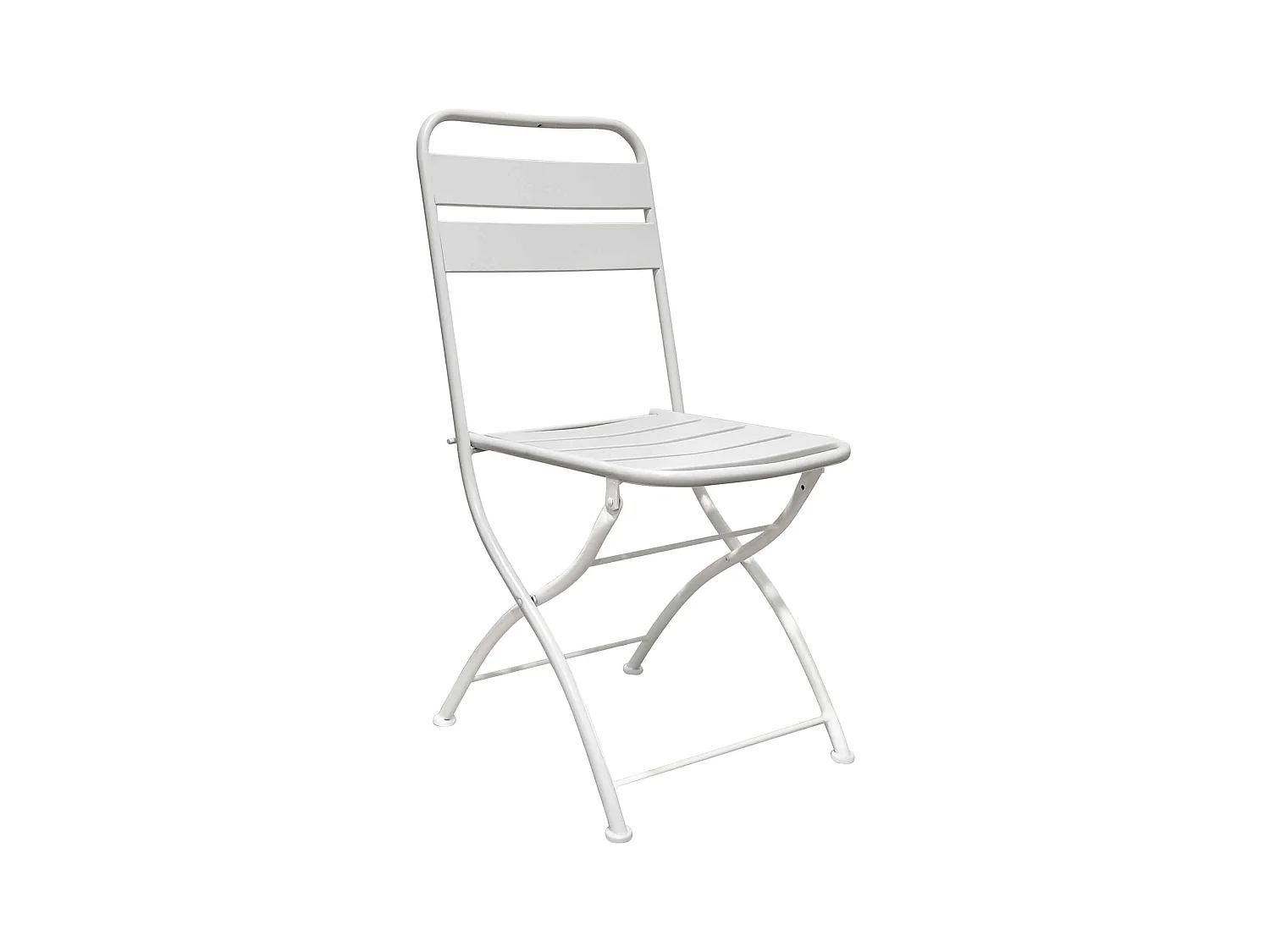 MilaniHome.it - Sedia pieghevole In Ferro Per Esterno Giardino, Portico, Ristorante, Gelateria Bar Hotel Albergodi coloreBianco