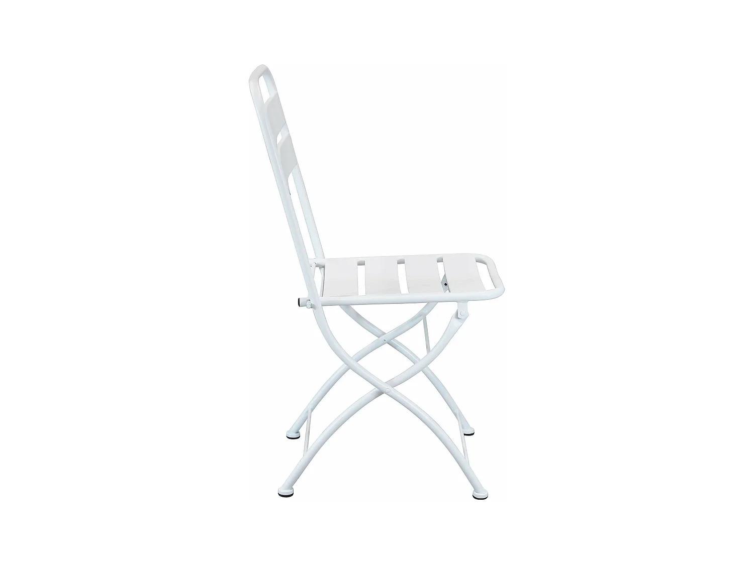MilaniHome.it - Sedia pieghevole In Ferro Per Esterno Giardino, Portico, Ristorante, Gelateria Bar Hotel Albergodi coloreBianco
