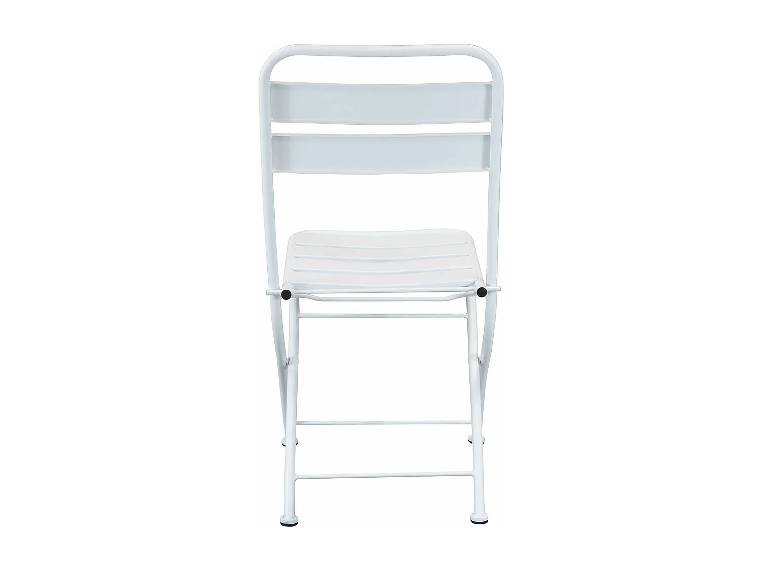 MilaniHome.it - Sedia pieghevole In Ferro Per Esterno Giardino, Portico, Ristorante, Gelateria Bar Hotel Albergodi coloreBianco
