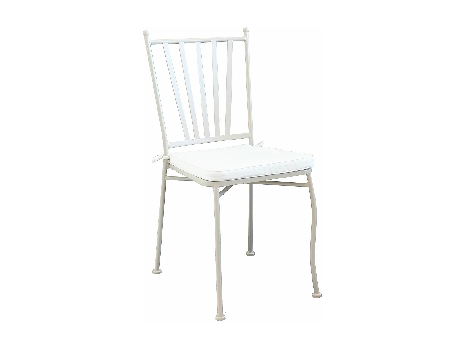 MilaniHome.it - Sedia In acciaio Tortora Con Cuscino Per Esterno Giardino, Portico, Ristorante, Gelateria Bar Hotel Albergodi coloreTortora