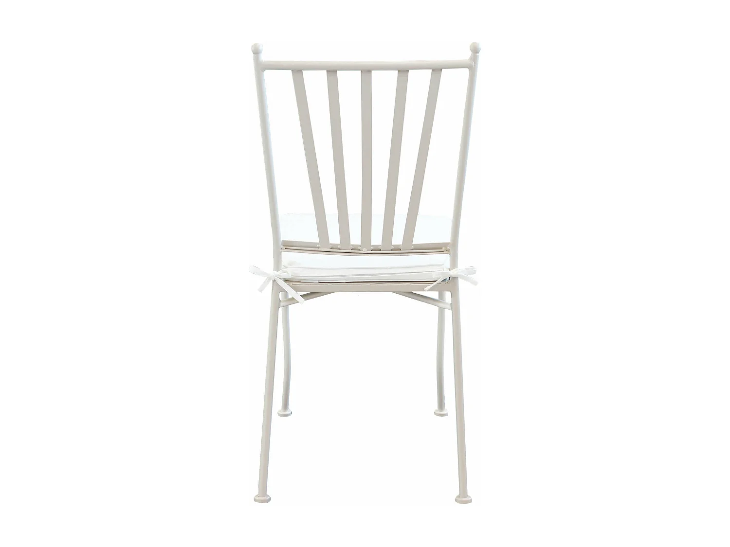 MilaniHome.it - Sedia In acciaio Tortora Con Cuscino Per Esterno Giardino, Portico, Ristorante, Gelateria Bar Hotel Albergodi coloreTortora