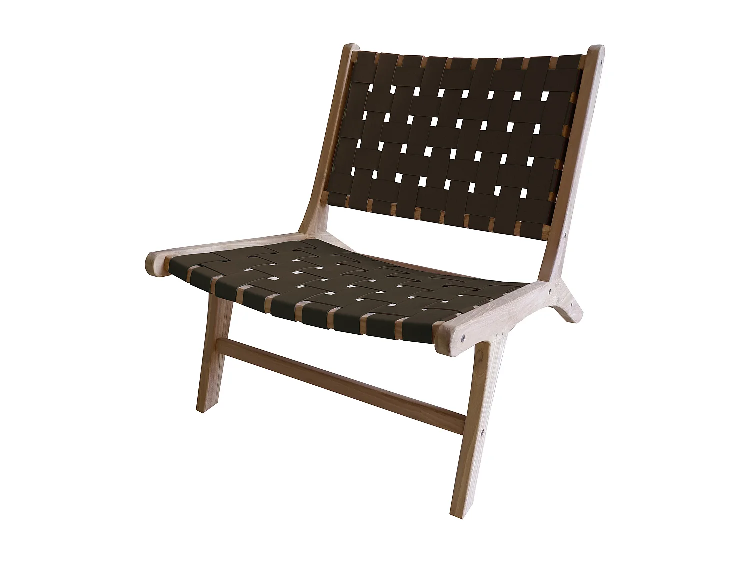 MilaniHome.it - sedia da giardino in teak di design per esterno giardino cm 65 l x 80 p x 68 hdi coloreMarrone