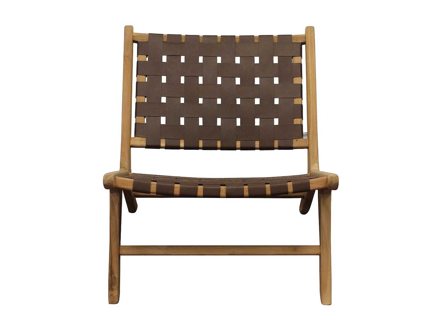 MilaniHome.it - sedia da giardino in teak di design per esterno giardino cm 65 l x 80 p x 68 hdi coloreMarrone