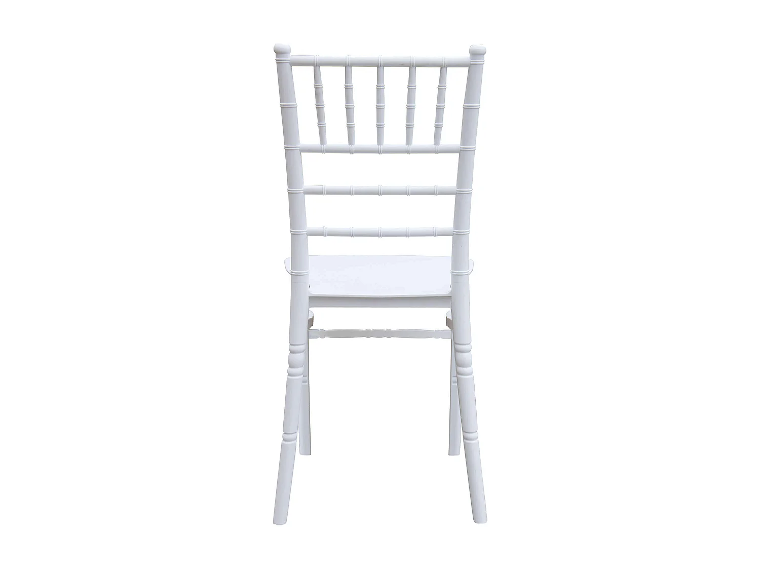 MilaniHome.it - Sedia in plastica polipropilene bianco per interno ed esterno stile vintagedi coloreBianco