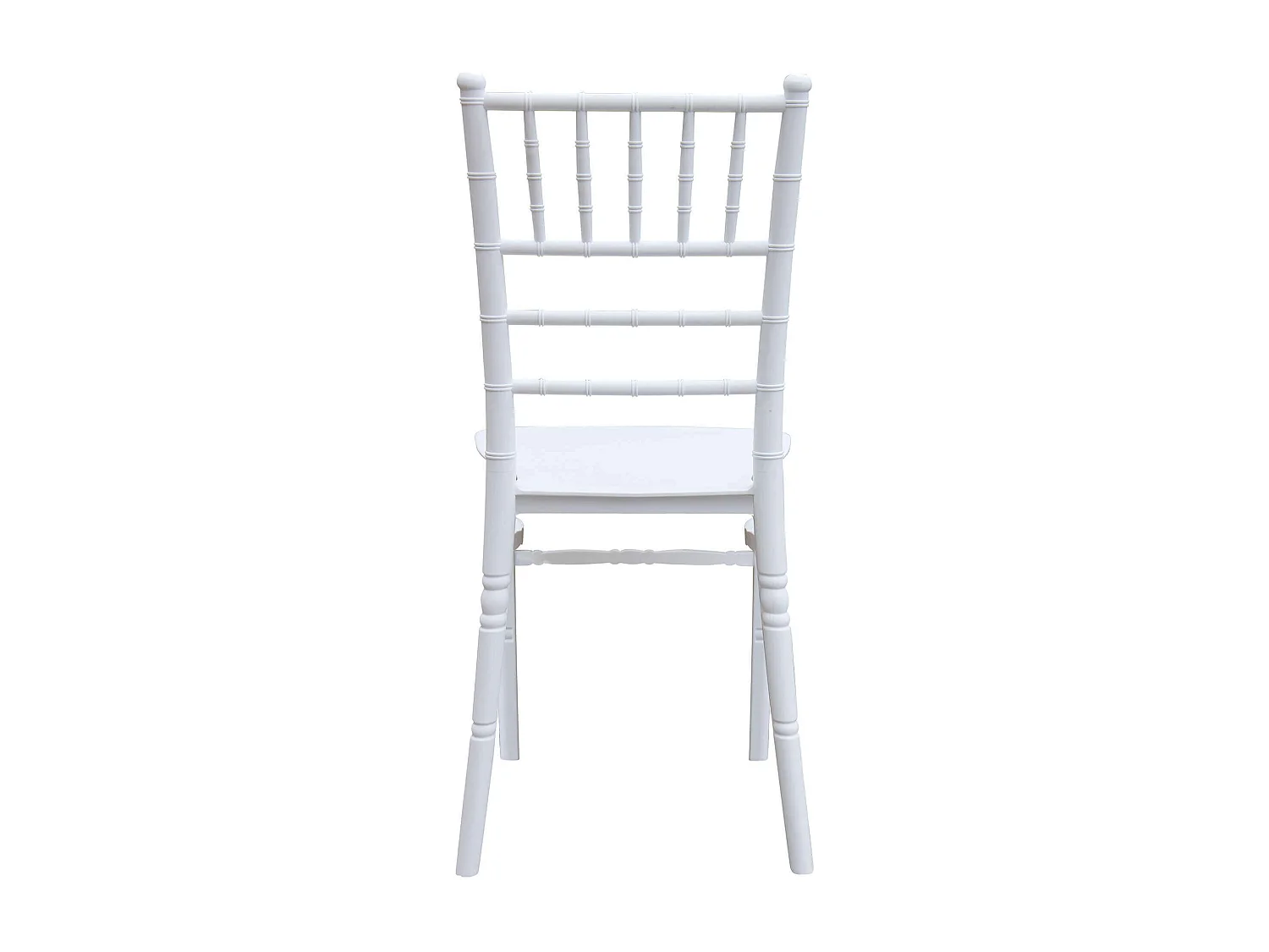 MilaniHome.it - Sedia in plastica polipropilene bianco per interno ed esterno stile vintagedi coloreBianco