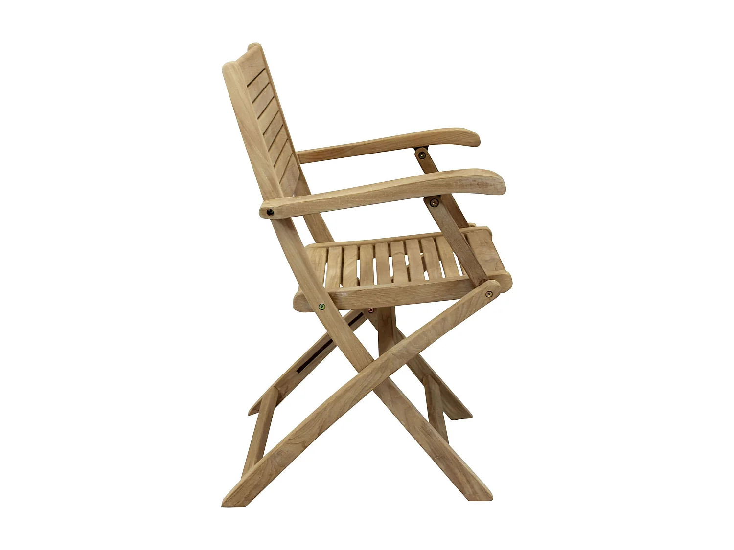 MilaniHome.it - Poltrona Da Giardino Pieghevole In Legno Di Teakdi coloreMarrone