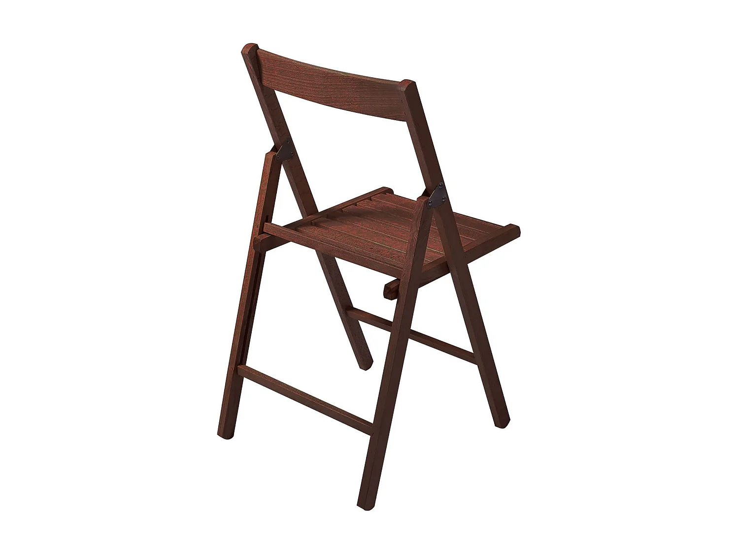 MilaniHome.it - Sedia Da Giardino Pieghevole In Legno Salvaspaziodi coloreTinta noce