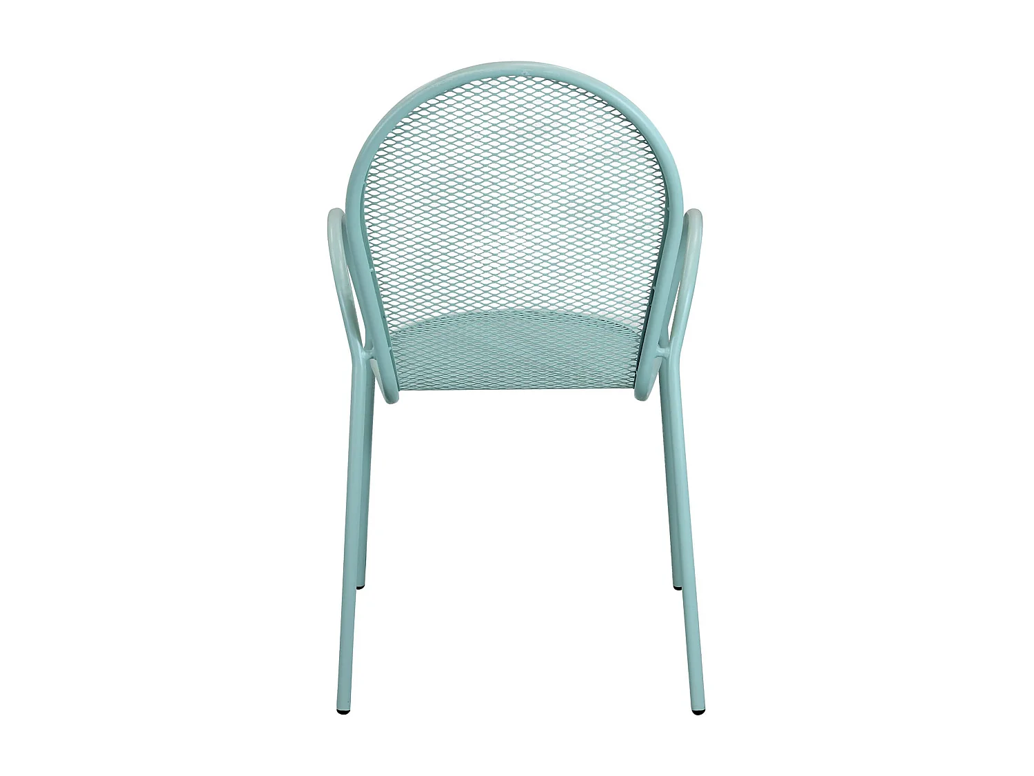 MilaniHome.it - Poltrona Impilabile In Ferro Verde Per Esterno Giardino, Portico, Ristorante, Gelateria Bar Hotel Albergodi coloreVerde