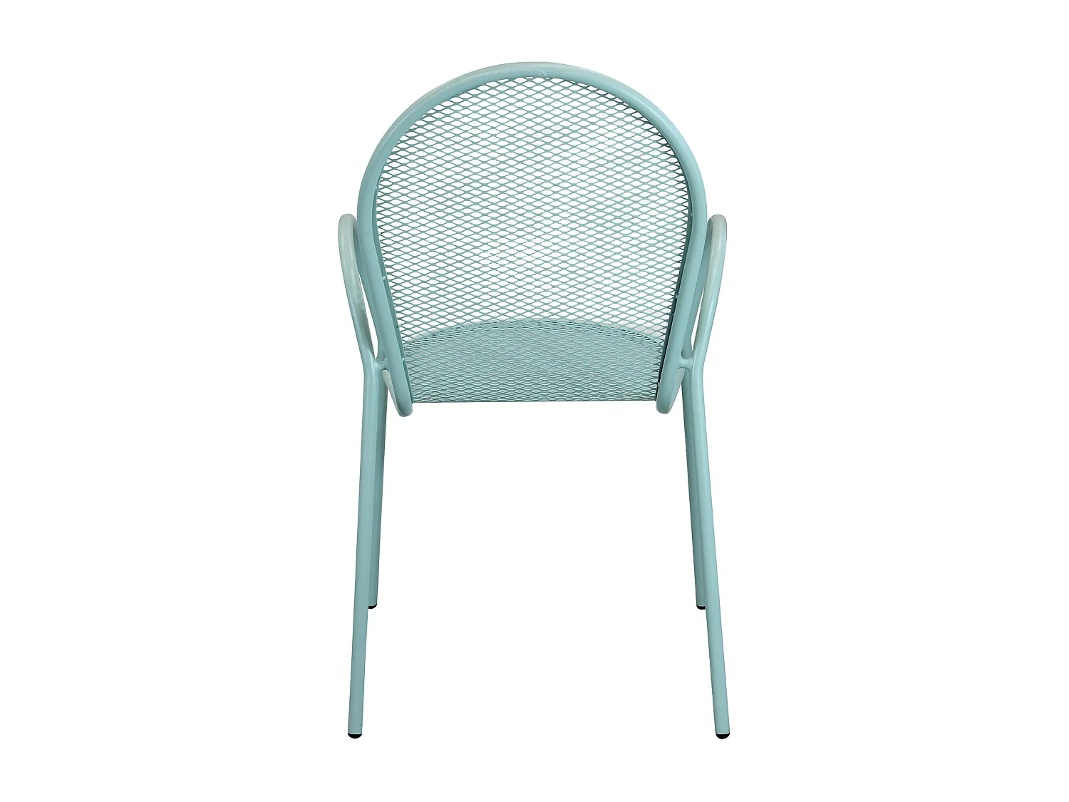 MilaniHome.it - Poltrona Impilabile In Ferro Verde Per Esterno Giardino, Portico, Ristorante, Gelateria Bar Hotel Albergodi coloreVerde
