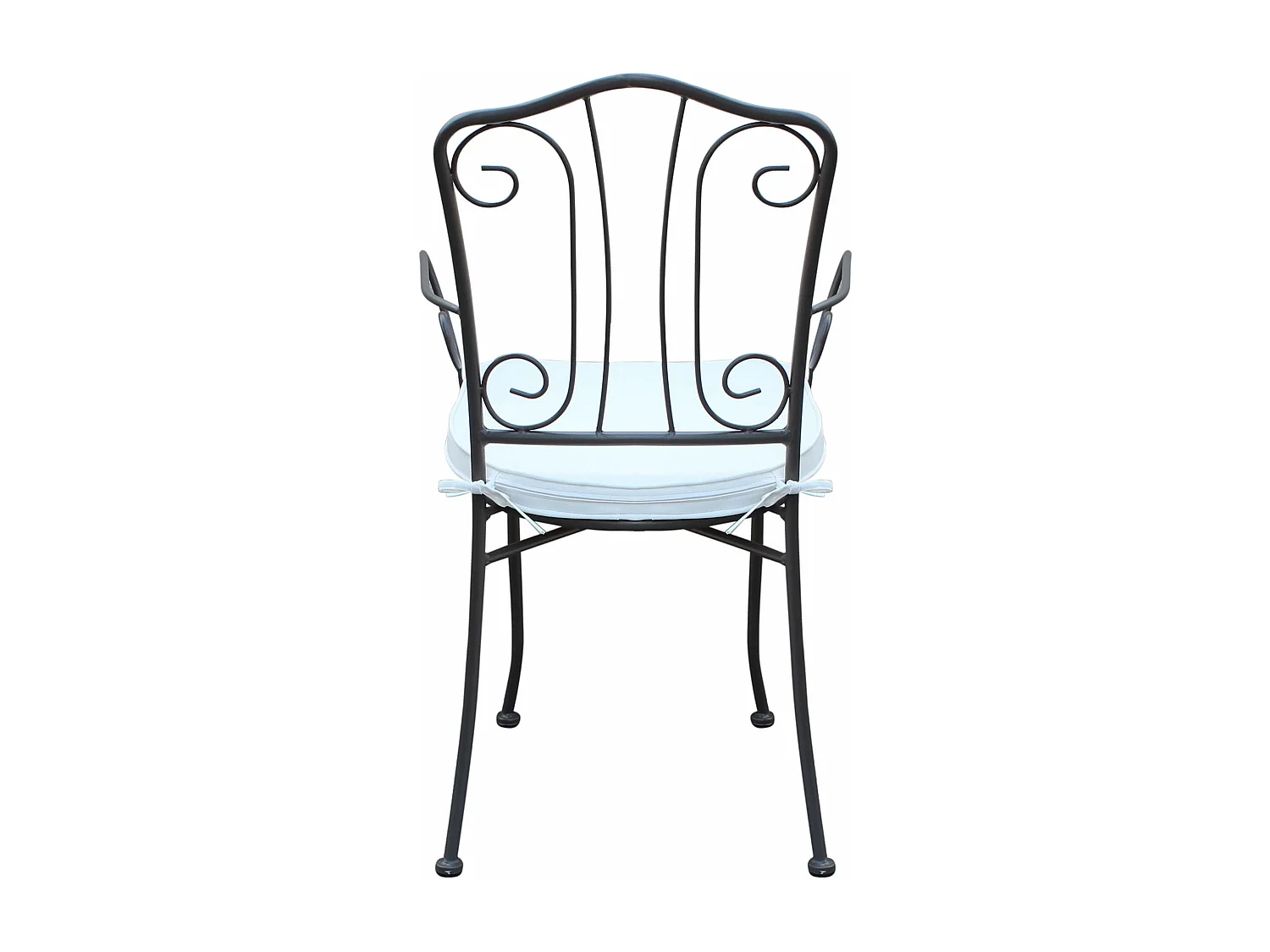 MilaniHome.it - Poltrona Impilabile In Ferro Tortora Per Esterno Giardino, Portico, Ristorante, Gelateria Bar Hotel Albergodi coloreTaupe