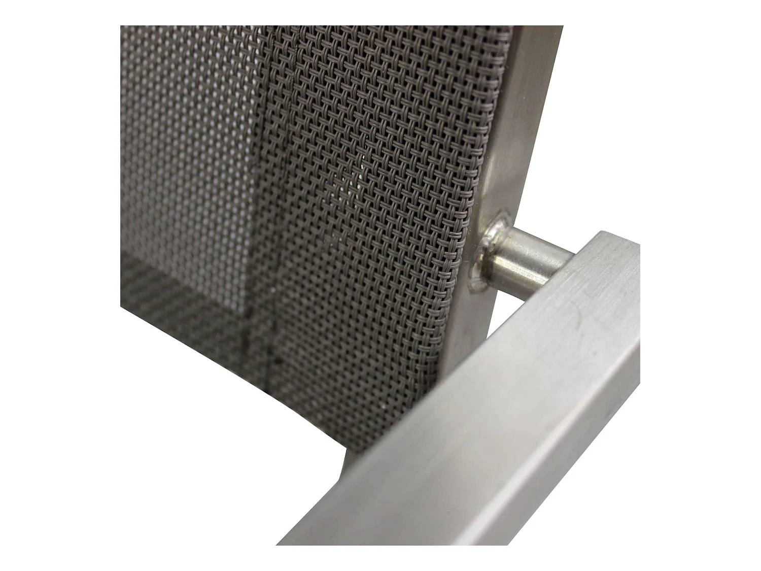 MilaniHome.it - Poltrona Da Giardino In Alluminio E Textilene Impilabiledi coloreGrigio