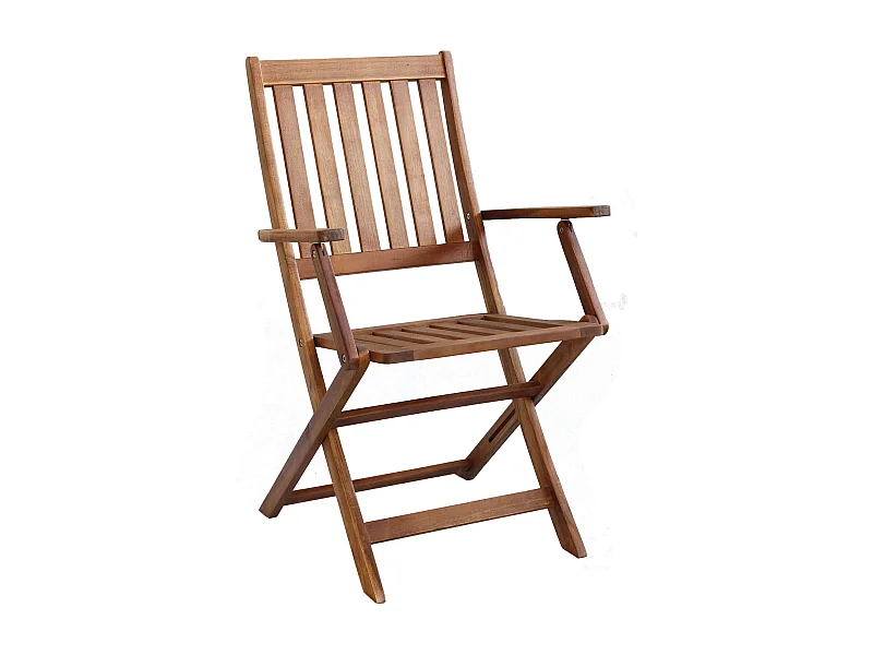 MilaniHome.it - Sedia In Legno Di Acacia Per Esterno Giardino Portico Ristorante Bar Hotel Albergo Agriturismodi coloreMarrone