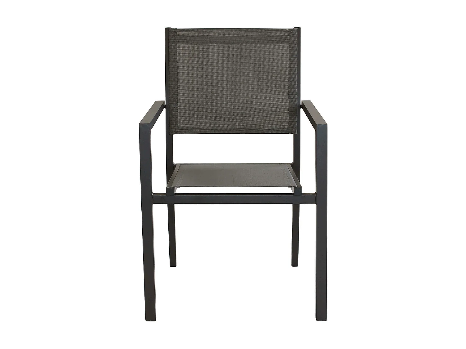 MilaniHome.it - Poltrona Impilabile Taupe In Alluminio E Textilene Da Esterno Giardino Per Bar Ristorante Agriturismo Pasticceria Albergo Hoteldi coloreTaupe