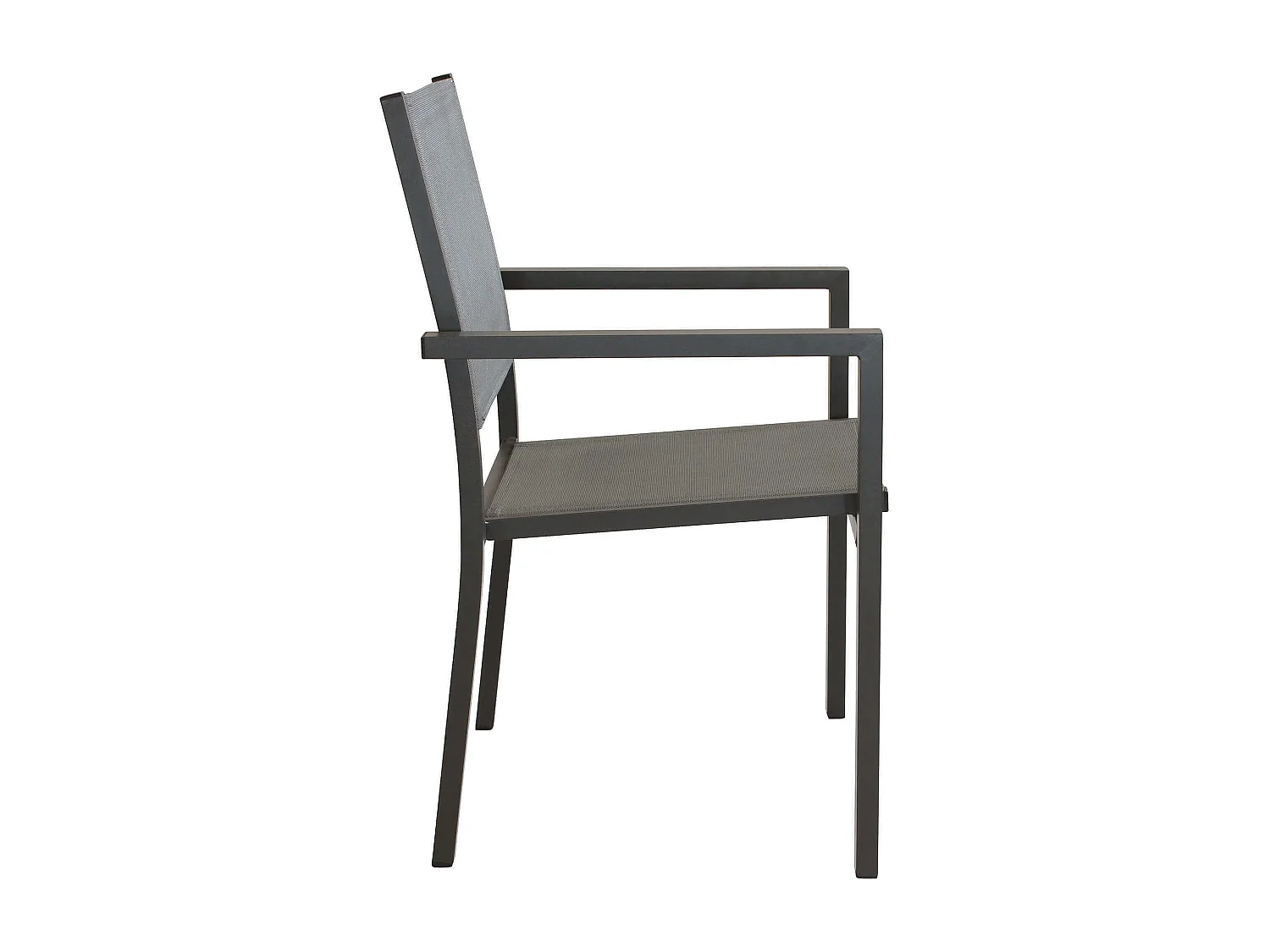 MilaniHome.it - Poltrona Impilabile Taupe In Alluminio E Textilene Da Esterno Giardino Per Bar Ristorante Agriturismo Pasticceria Albergo Hoteldi coloreTaupe