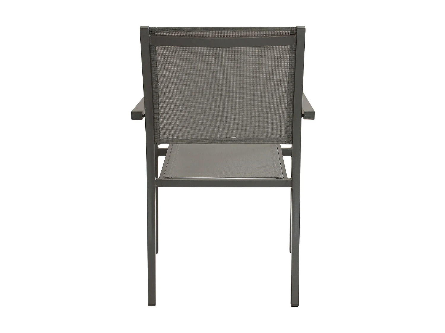 MilaniHome.it - Poltrona Impilabile Taupe In Alluminio E Textilene Da Esterno Giardino Per Bar Ristorante Agriturismo Pasticceria Albergo Hoteldi coloreTaupe