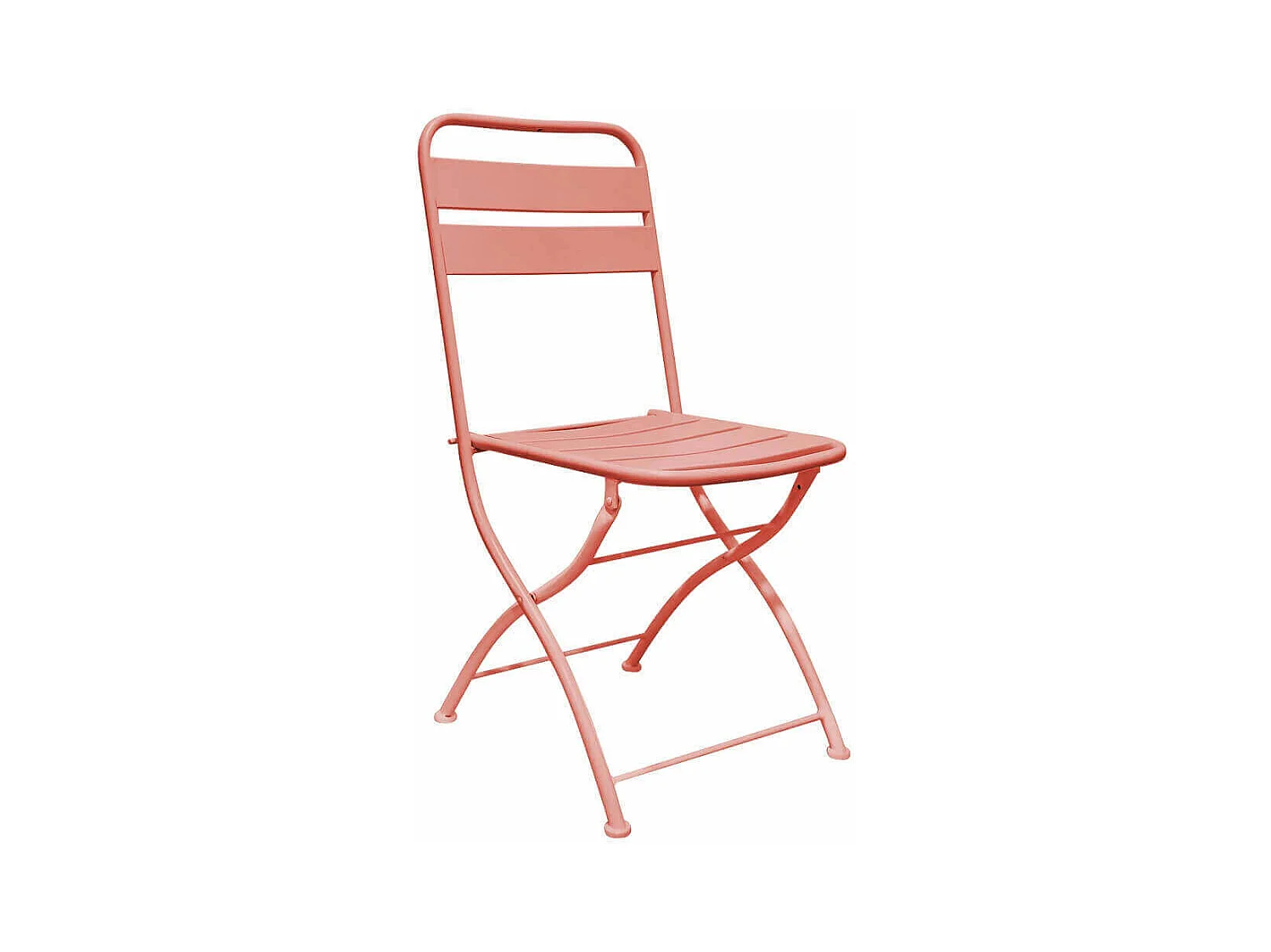 MilaniHome.it - Sedia pieghevole In Ferro Per Esterno Giardino, Portico, Ristorante, Gelateria Bar Hotel Albergodi coloreRosso Corallo