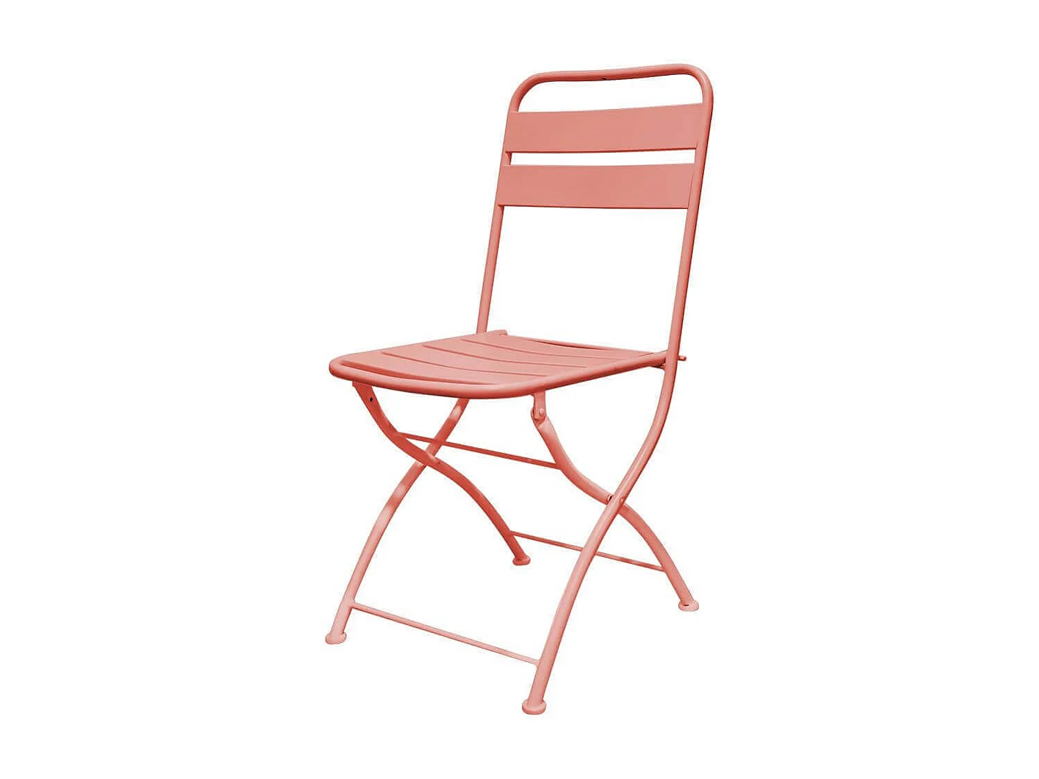 MilaniHome.it - Sedia pieghevole In Ferro Per Esterno Giardino, Portico, Ristorante, Gelateria Bar Hotel Albergodi coloreRosso Corallo