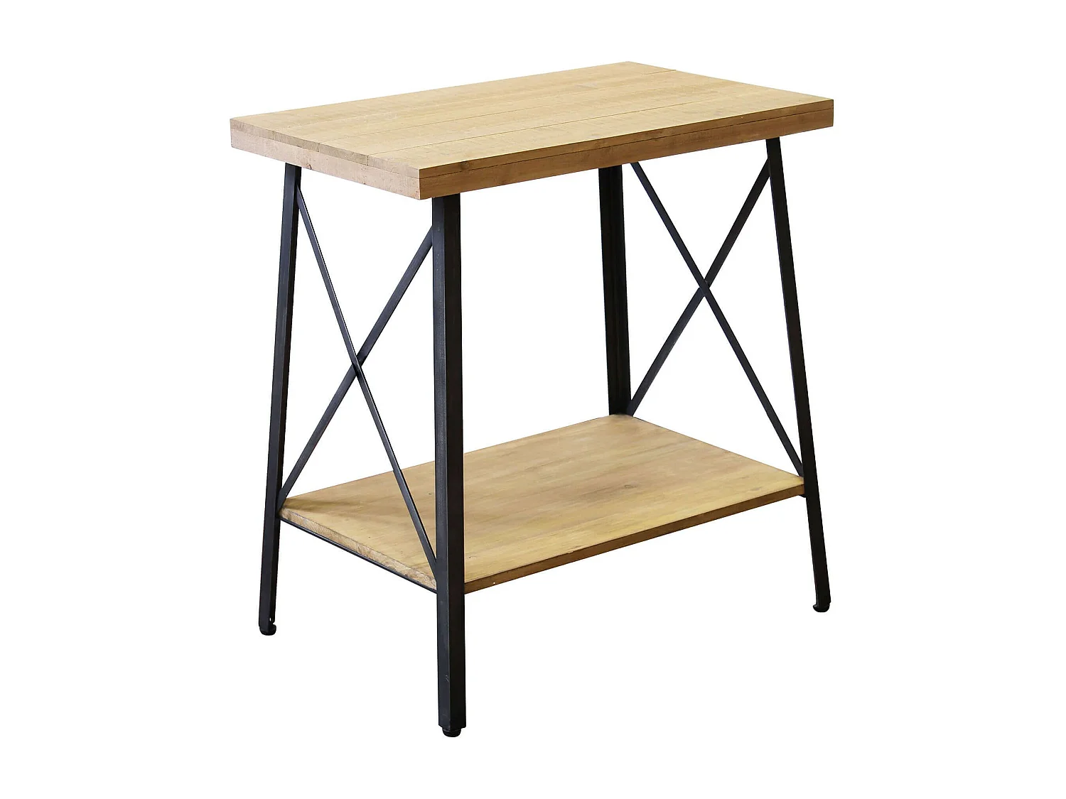 MilaniHome.it - consolle in legno 66 x 40 di design moderno industrial cm 63 x 40 x 68 hdi coloreMarrone