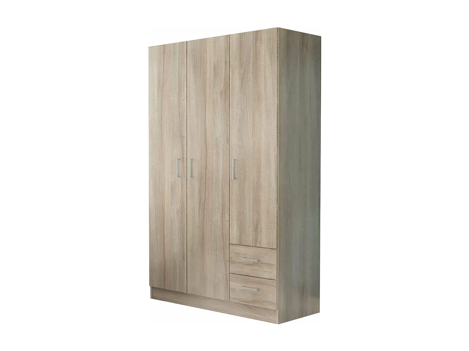 MilaniHome.it - armadio di design con 3 ante 2 cassetti di design moderno contemporaneo cm 120 x 52 x 190 hdi coloreOlmo