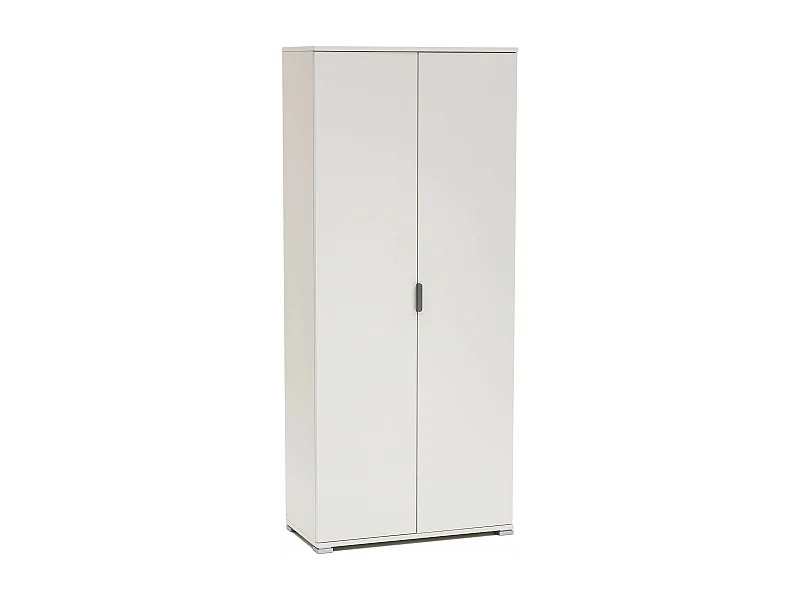 MilaniHome.it - armadio due ante 180 per soggiorno cucina bagno fatto in Italia cm 75x38x174 hdi coloreBianco