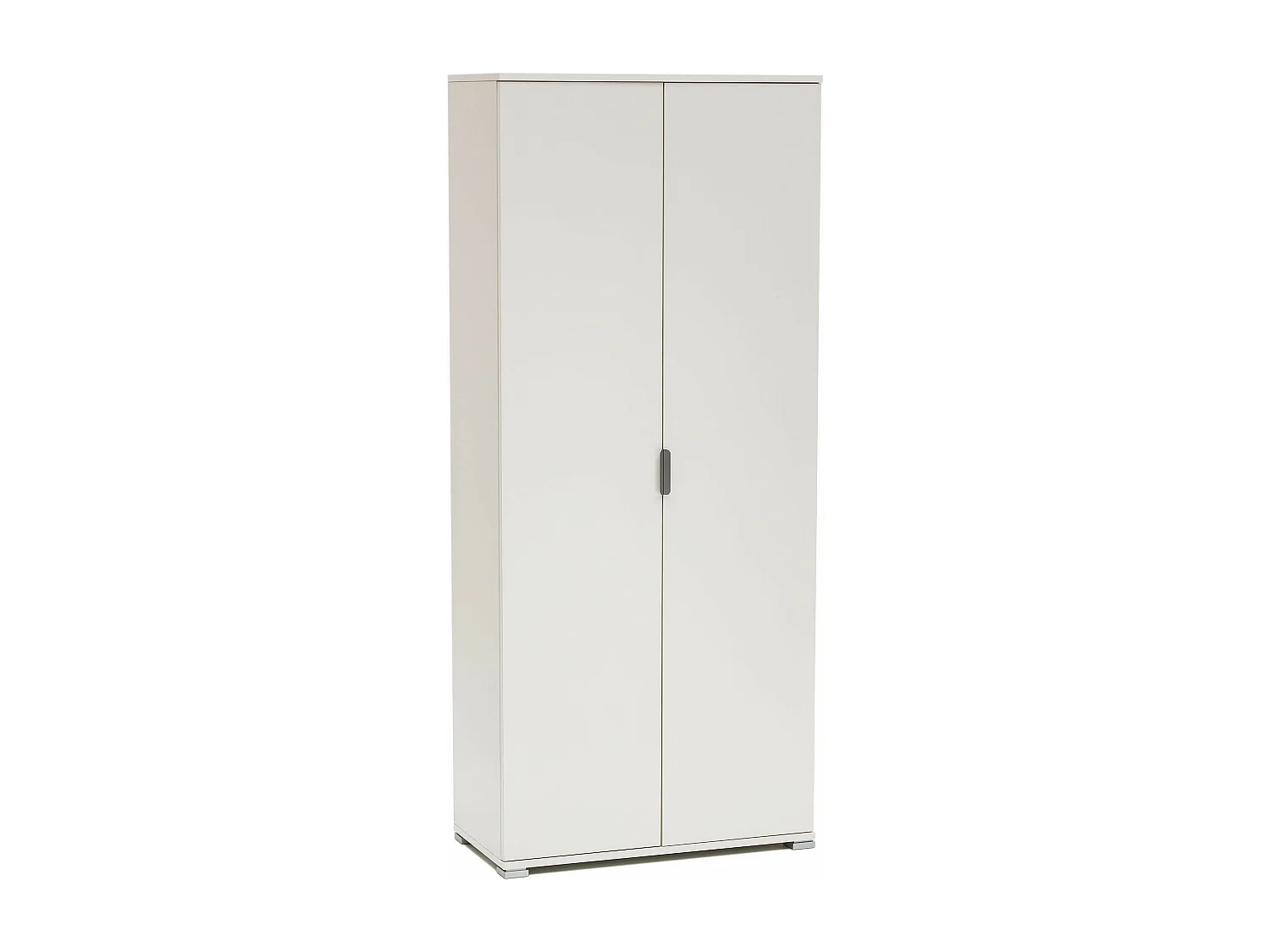 MilaniHome.it - armadio due ante 180 per soggiorno cucina bagno fatto in Italia cm 75x38x174 hdi coloreBianco