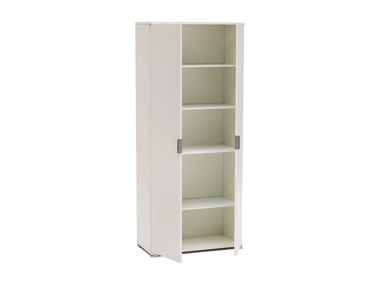 MilaniHome.it - armadio due ante 180 per soggiorno cucina bagno fatto in Italia cm 75x38x174 hdi coloreBianco