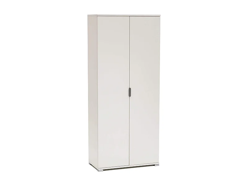 MilaniHome.it - armadio due ante 180 per soggiorno cucina bagno fatto in Italia cm 75x38x174 hdi coloreBianco