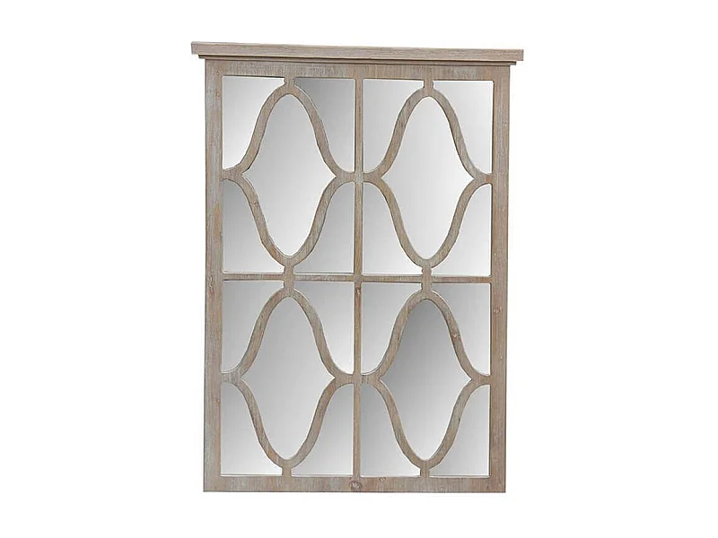 MilaniHome.it - Specchio 65x93 Per Interno Camera Cameretta Salotto Ingresso Cucinadi coloreMarrone