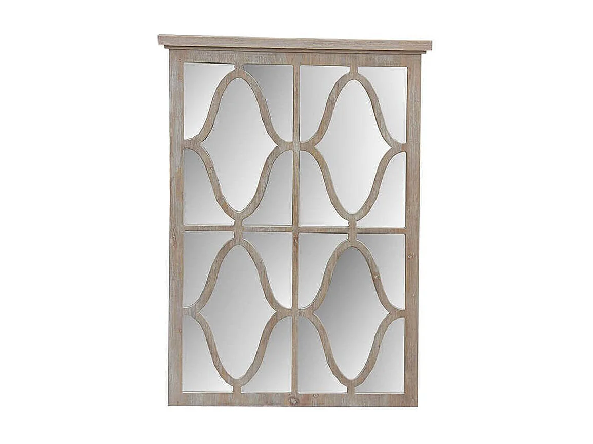 MilaniHome.it - Specchio 65x93 Per Interno Camera Cameretta Salotto Ingresso Cucinadi coloreMarrone