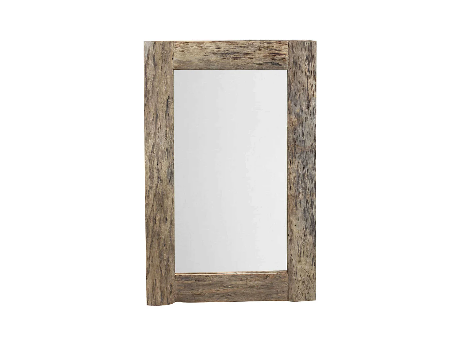 MilaniHome.it - specchio con cornice in legno per camera da letto salotto soggiorno cucina di design industrial cm 71,5x4x110 hdi coloreMarrone