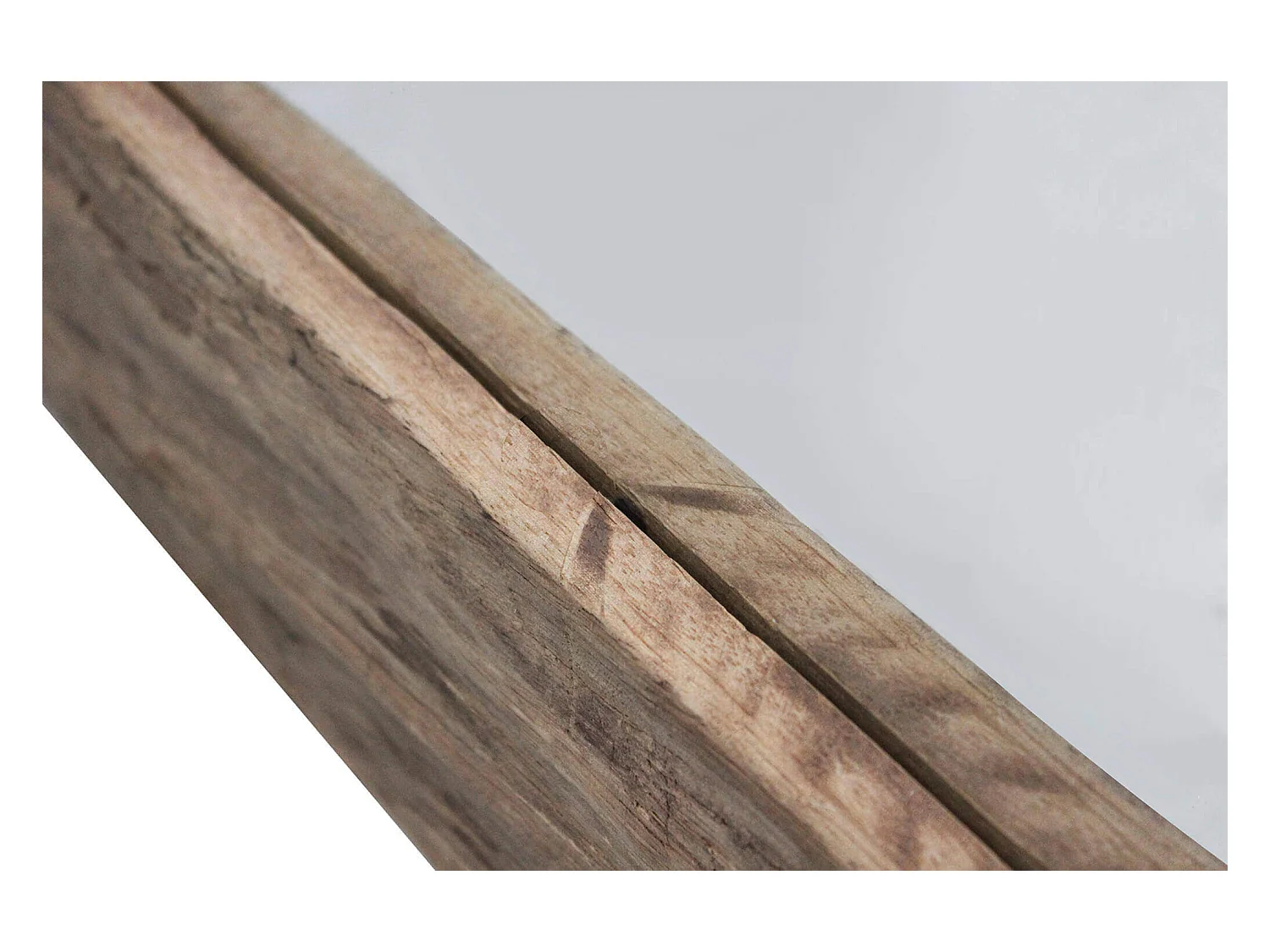 MilaniHome.it - specchio con cornice in legno per camera da letto salotto soggiorno cucina di design industrial cm 71,5x4x110 hdi coloreMarrone